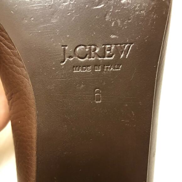 J. Crew Open Toe Bow Mini Heel - Picture 4 of 7